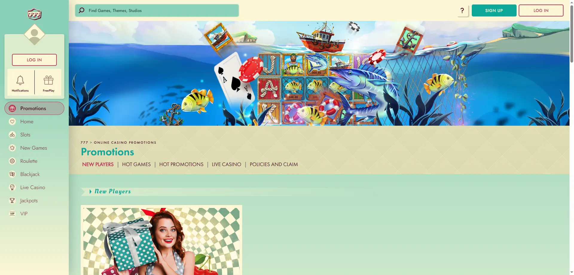 777 Casino welcome bonus up to INR 18,000 for new players